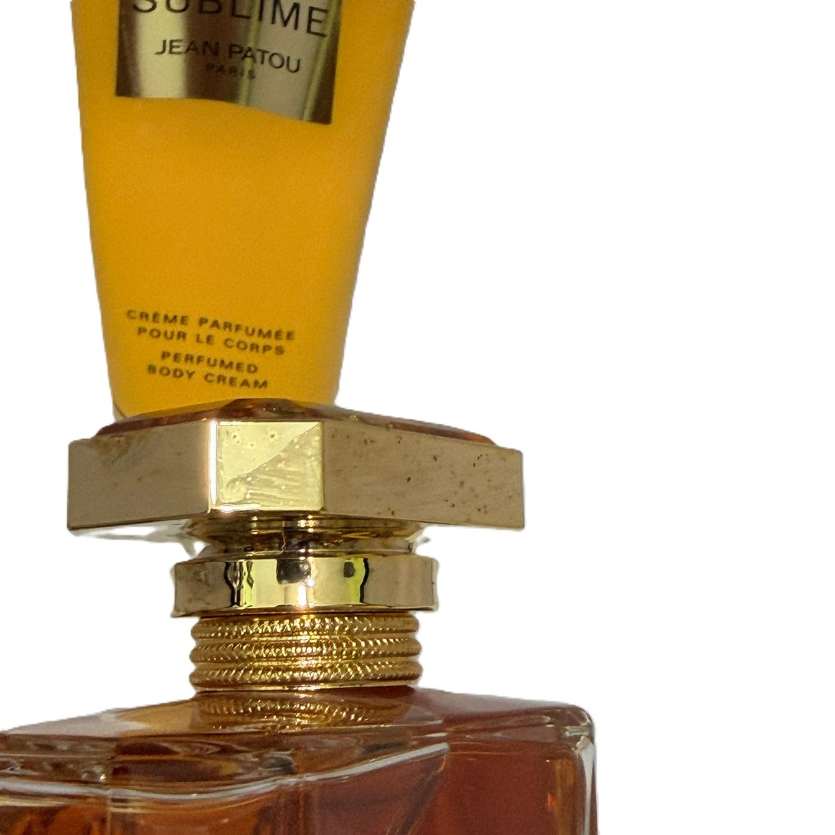 Sublime by Jean Patou for Women | 2-Piece Set: 75 ml EDP + 200 ml Body Cream | Cap Aging Marks