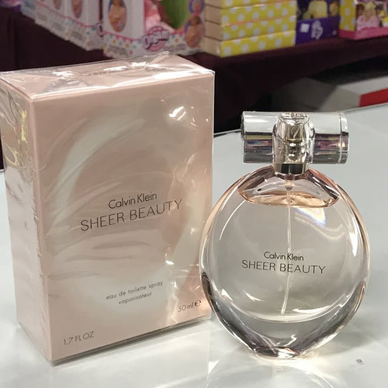 Calvin Klein Sheer Beauty Eau de Toilette Spray For Women, 1.7 Oz