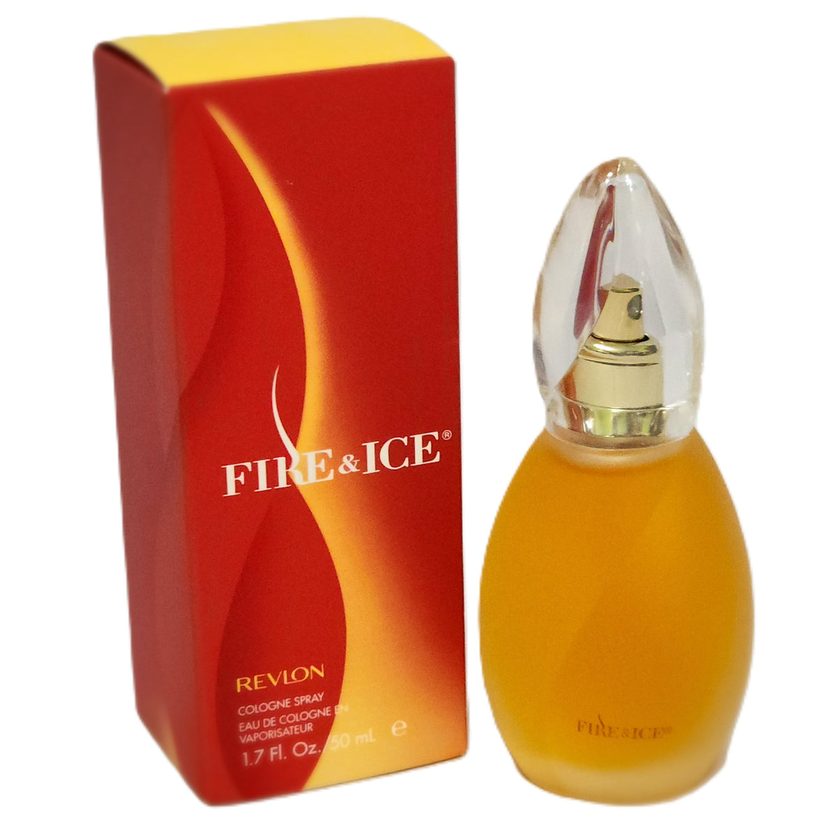 🔥❄️ Fire & Ice by Revlon for Women 1.7 fl.oz / 50 ml Eau de Cologne Spray | New, No Cellophane Box | Iconic American Feminine