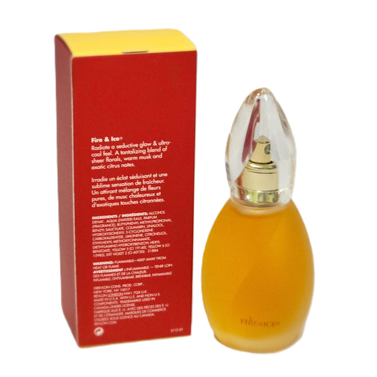 🔥❄️ Fire & Ice by Revlon for Women 1.7 fl.oz / 50 ml Eau de Cologne Spray | New, No Cellophane Box | Iconic American Feminine