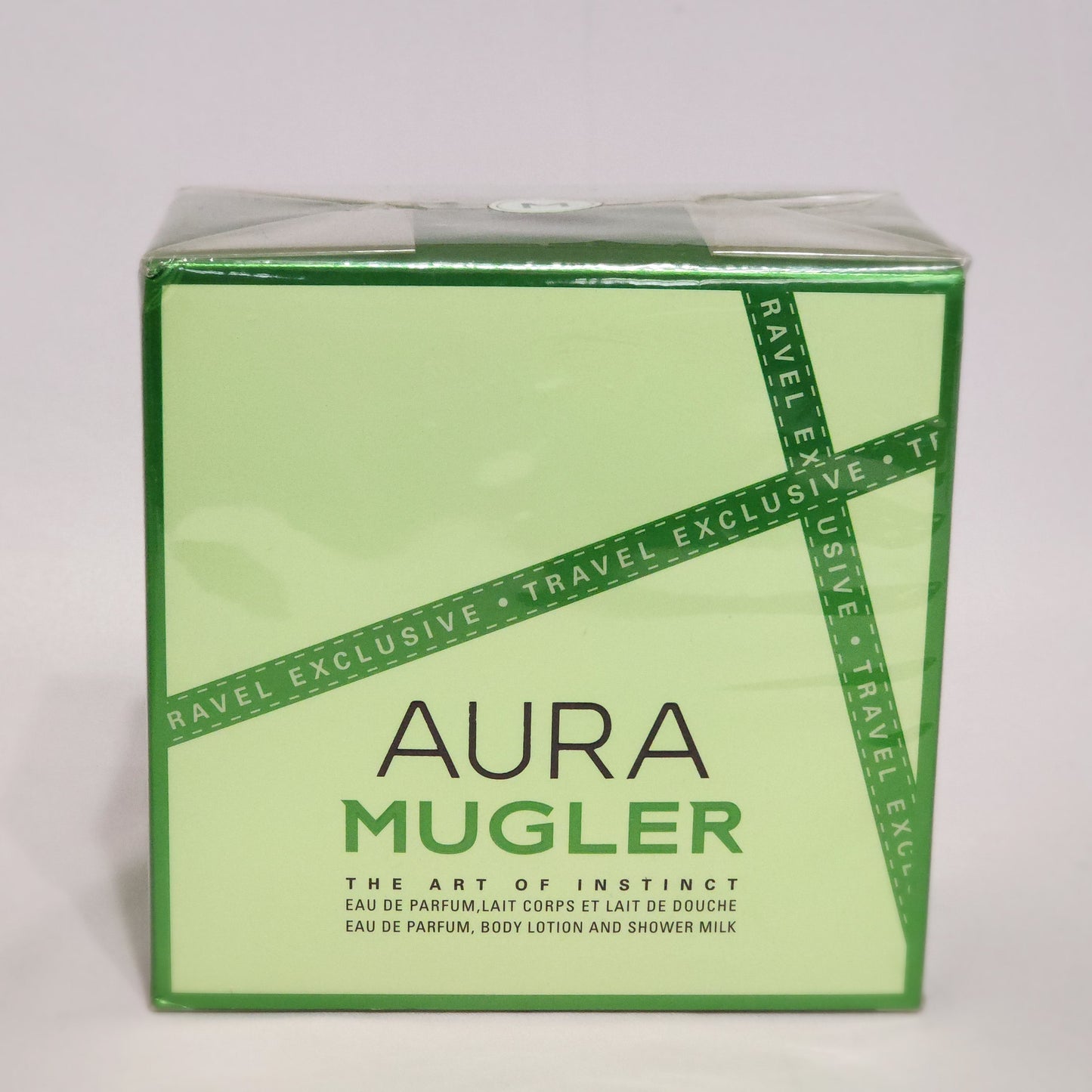Aura Mugler by Mugler 3PCs women set, 1.7 oz EDP spray + Lotion + Shower Milk