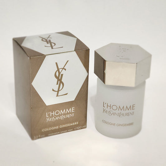 Vintage and Rare: L'Homme Cologne Gingembre by YSL for Men, 3.3 fl.oz 100 Natural spray