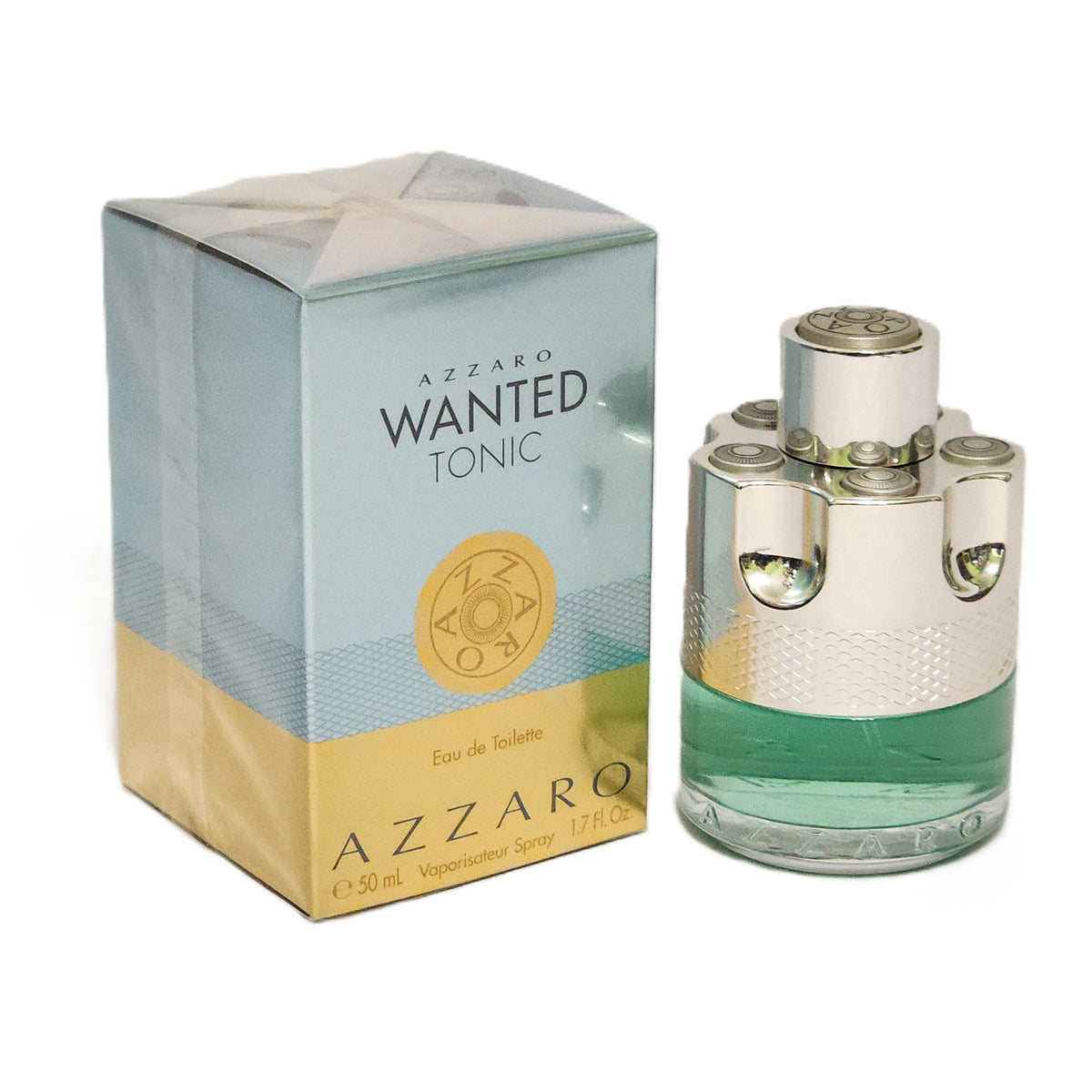 🌊 RARE & Discontinued: Azzaro Wanted Tonic for Men 1.7 fl.oz / 50 ml EDT Spray | New Sealed Box | Hard to Find