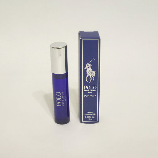 Polo Blue by Ralph Lauren Parfum 0.34oz/10ml Spray New With Box