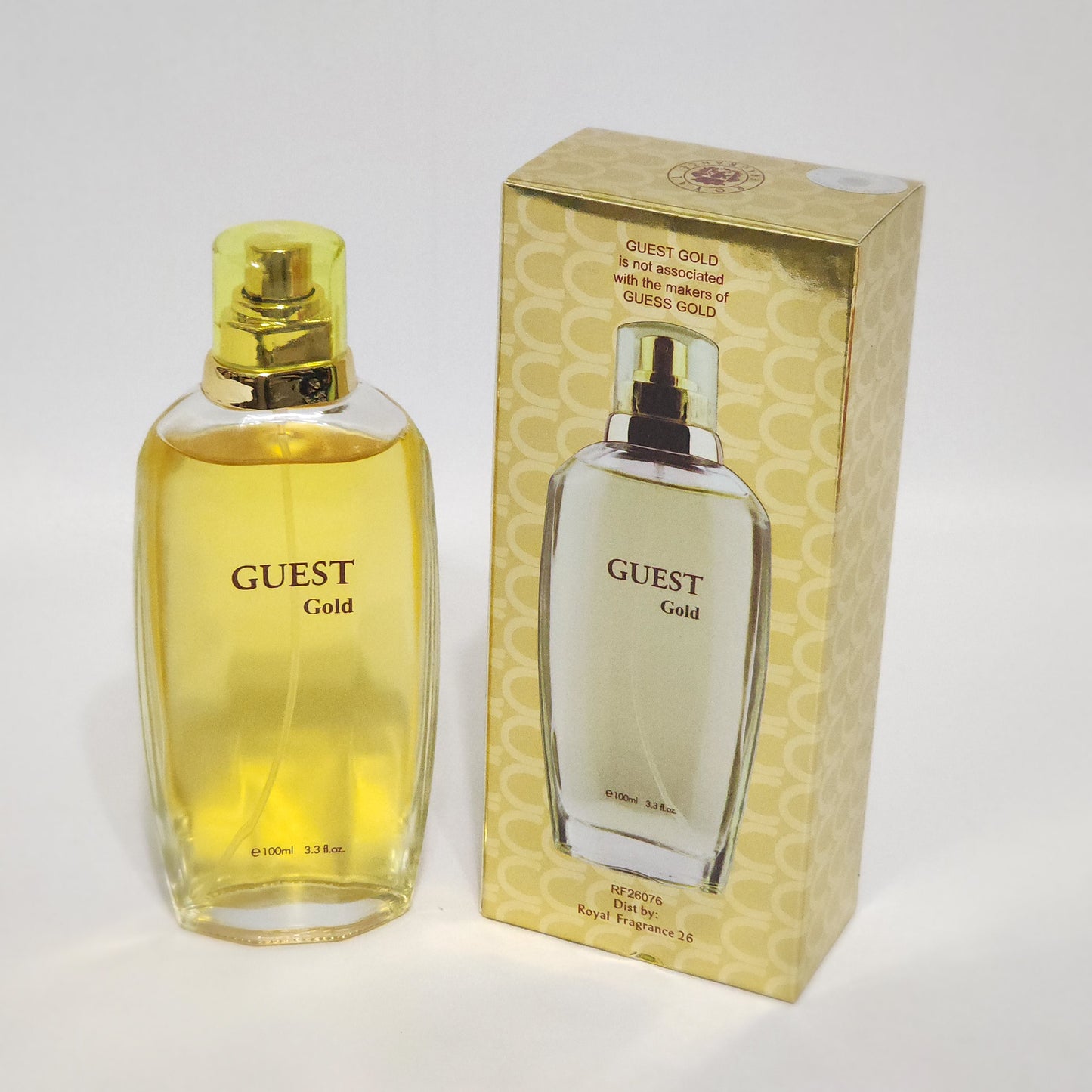 Royal Fragrance Guest Gold Women 3.3 oz EDP spray - vintage