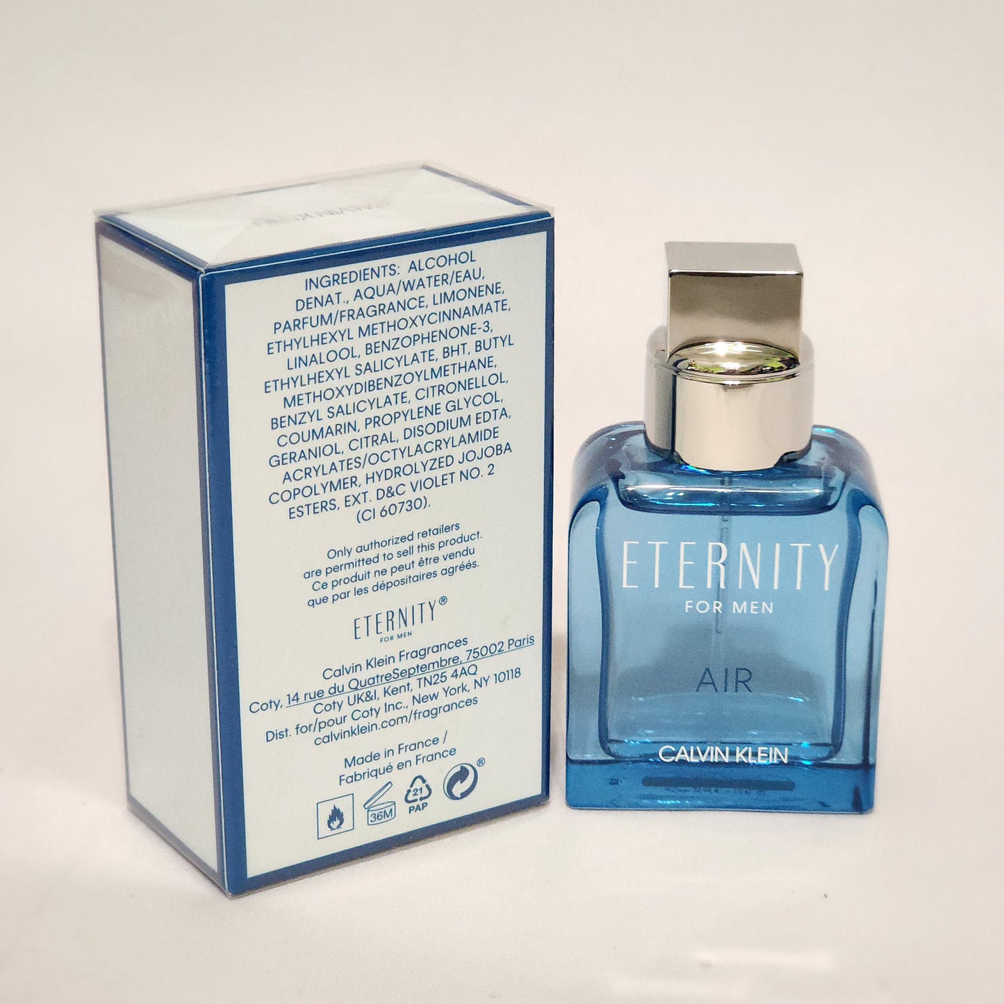 Eternity Air by Calvin Klein for Men  1.0 fl.oz / 30 ml Eau De Toilette Spray