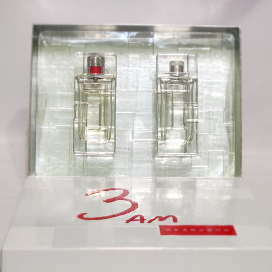 3 AM by Sean John 2PCs Men set, 3.4 EDT spray + 3.4 oz After Shave Splash