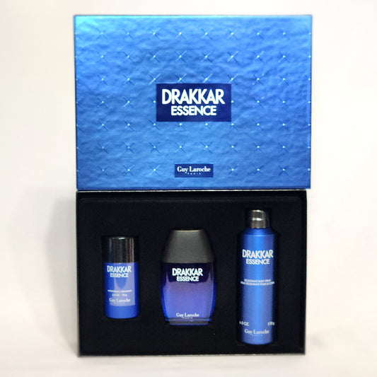 Drakkar Essence by Guy Laroche 3PCs Men Set