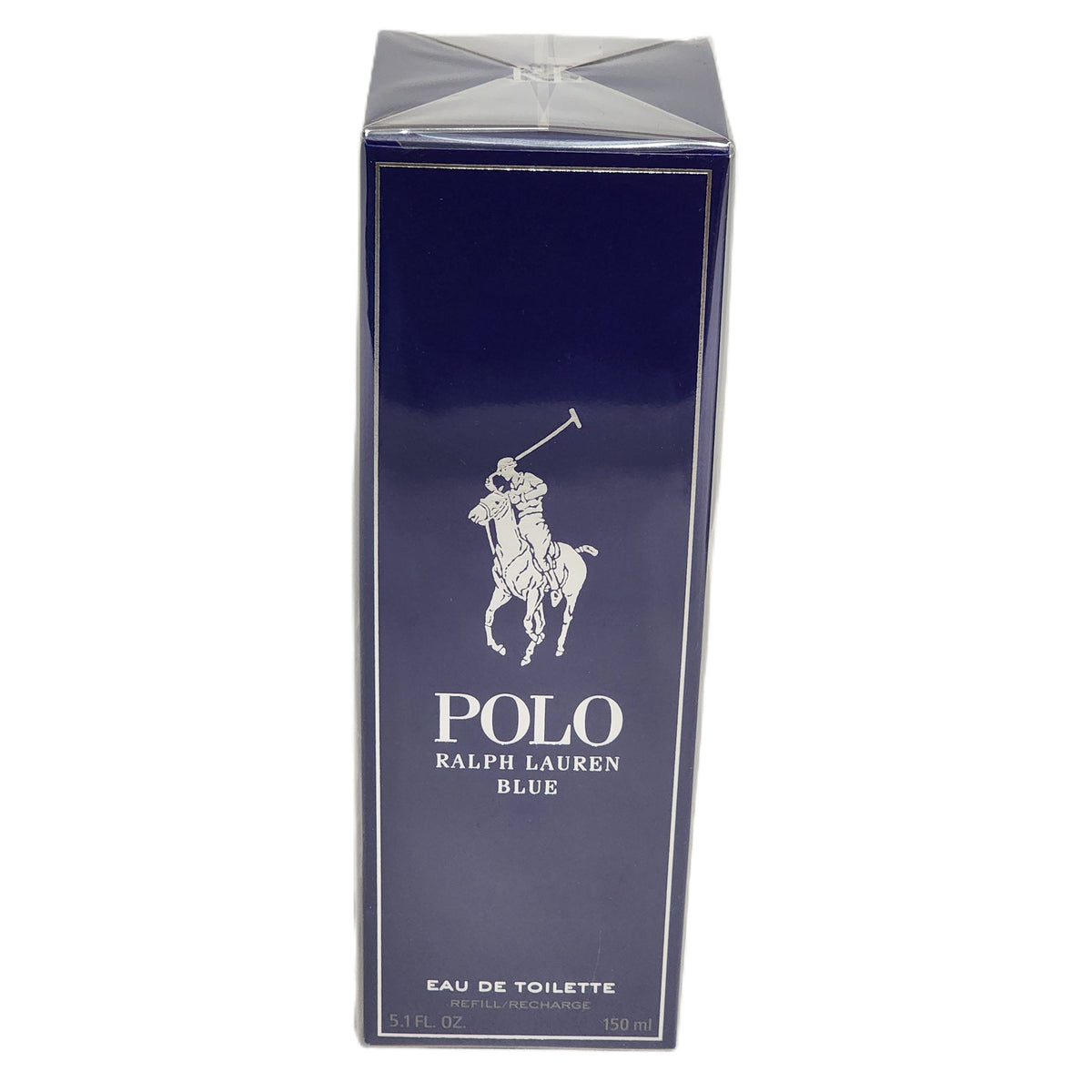 Polo Blue by Ralph Lauren for Men | 150 ml / 5.1 fl oz EDT Refill / Recharge | Wrapped Box