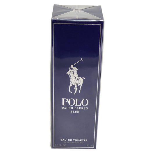 Polo Blue by Ralph Lauren for Men | 150 ml / 5.1 fl oz EDT Refill / Recharge | Wrapped Box