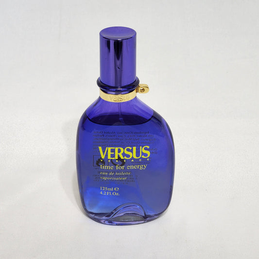 Versace Versus time for energy men 4.2 fl.oz / 125 ml eau de toilette spray - AS IS