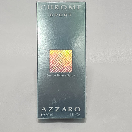 Chrome Sport for Men by Azzaro 1.0 Fl.oz / 30 ml Eau De Toilette Spray