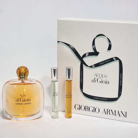 Sun Di Gioia by Giorgio Armani for Women - 3 Pc Gift Set
