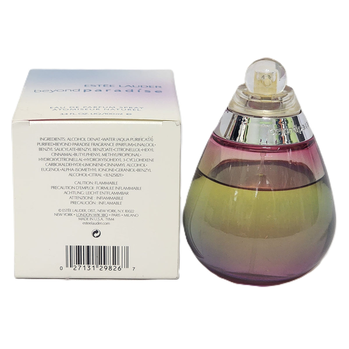 Beyond Paradise by Estée Lauder Women's 100 ml / 3.4 fl oz EDP Spray - Used Vintage, Boxed