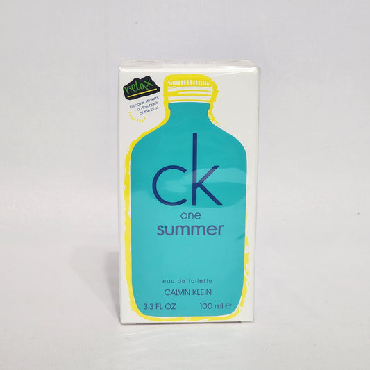 CK One Summer 2020 Relax by Calvin Klein Unisex 3.4 fl.oz / 100 ml eau de Toilette Spray