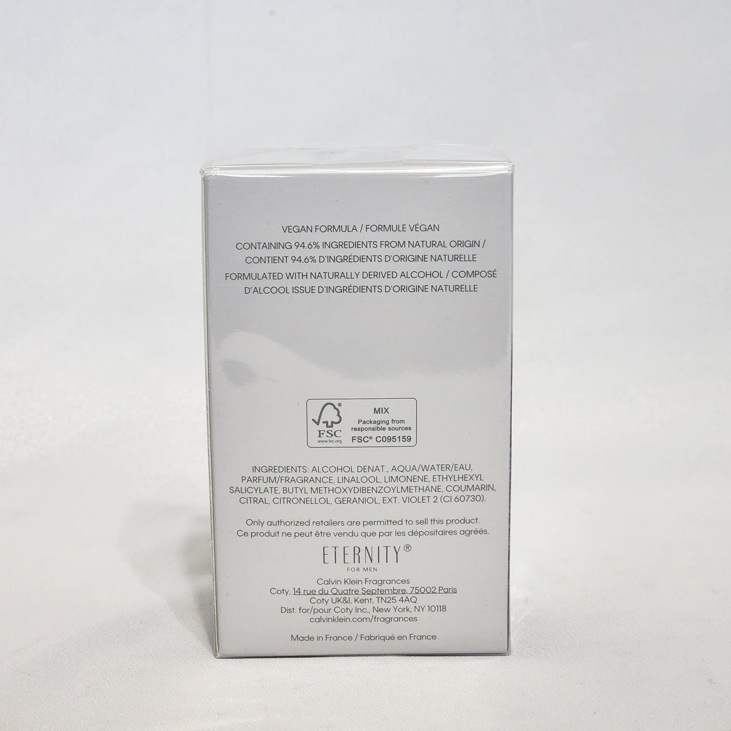 Calvin Klein Eternity Reflections EDT Spray 3.3 oz For Men