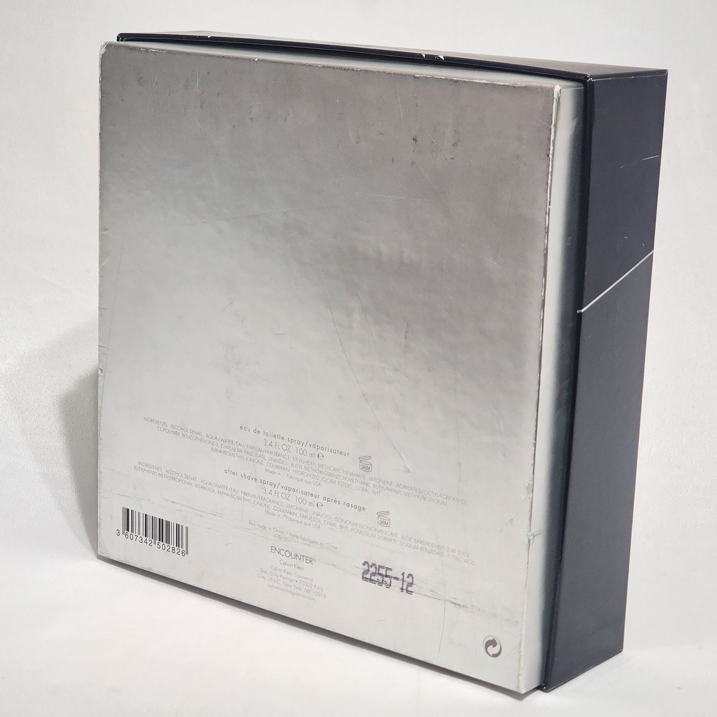 Encounter by Calvin Klein 2Pcs men set, 3.4 oz EDT + After Shave Spray