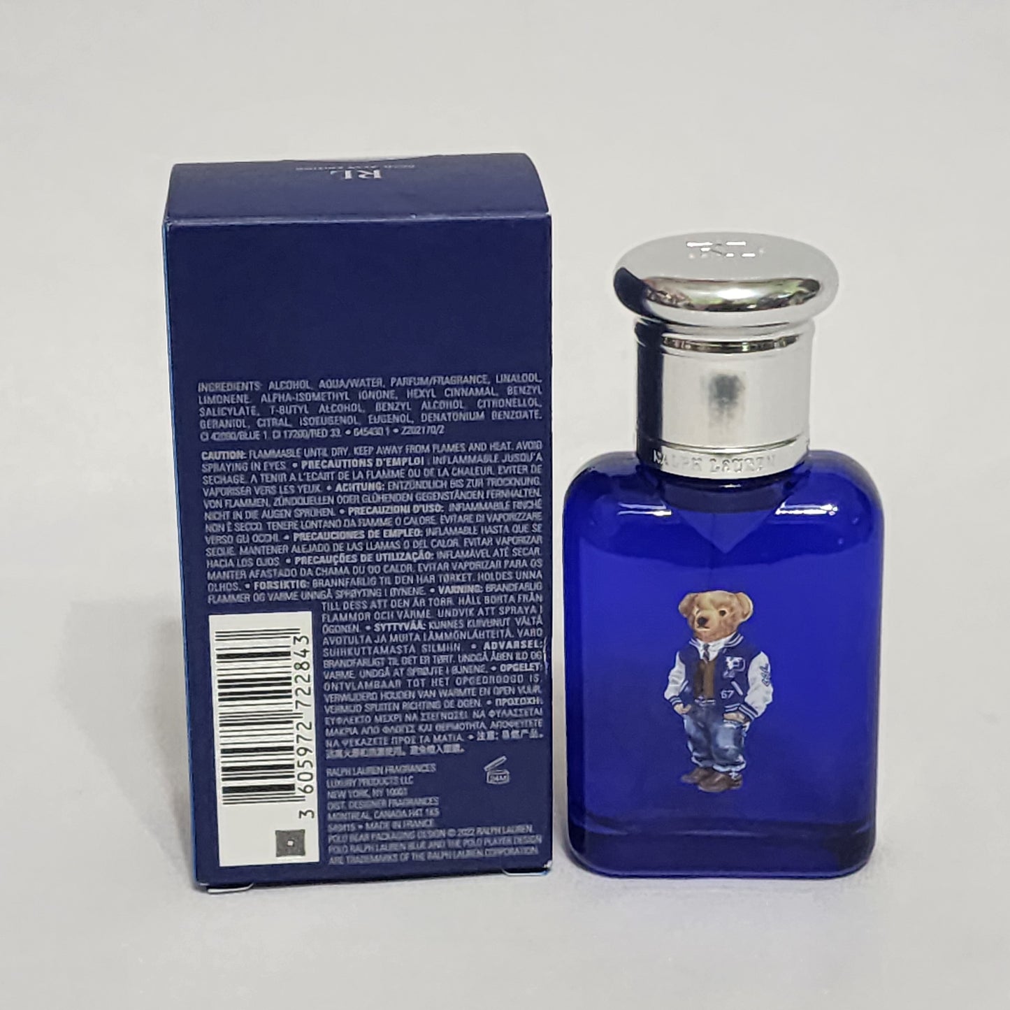 Polo Blue Bear Edition by Ralph Lauren Men, 1.36 fl.oz / 40 ml eau de toilette spray (Copy)