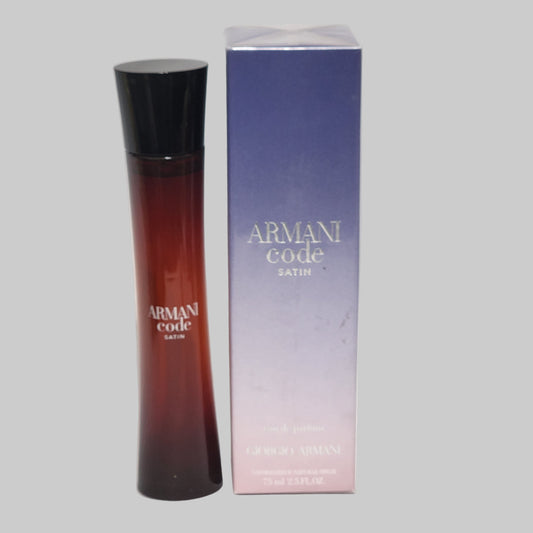 Giorgio Armani Code Satin Eau De Parfum, Perfume for Women, 2.5 Oz