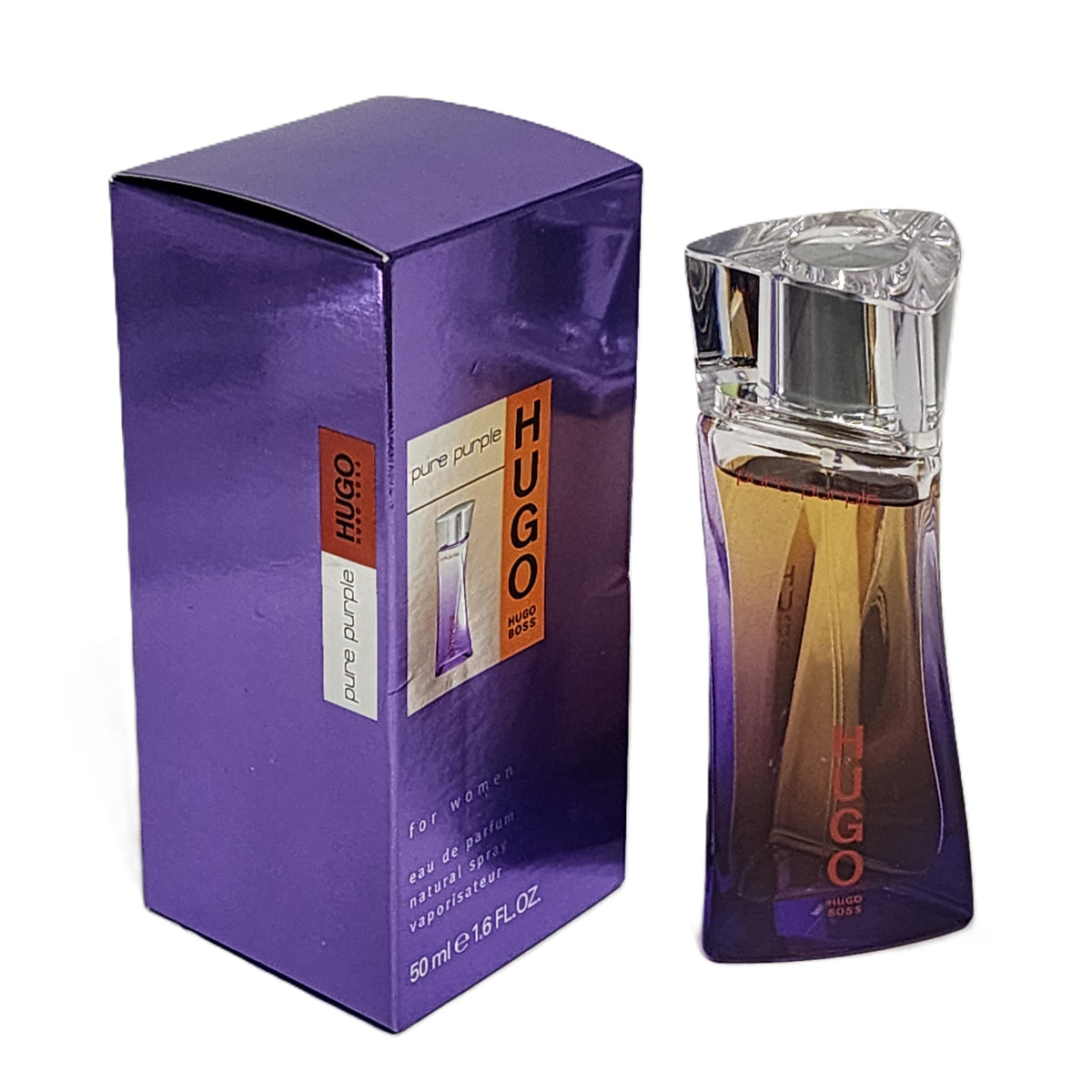 Hugo Boss Pure Purple for Women EDP | Vintage Formulation | Sample Vials, 1.6 oz, 3.0 oz & Gift Set