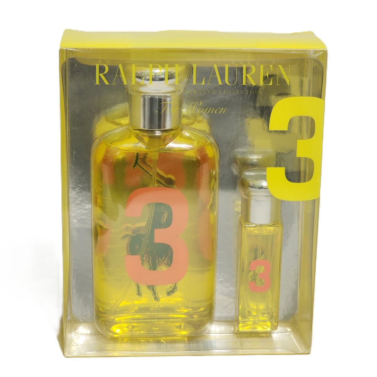 Big Pony 3 by Ralph Lauren Women's 2-Piece EDT Spray Set - 3.4 oz / 100 ml + 0.34 oz / 10 ml