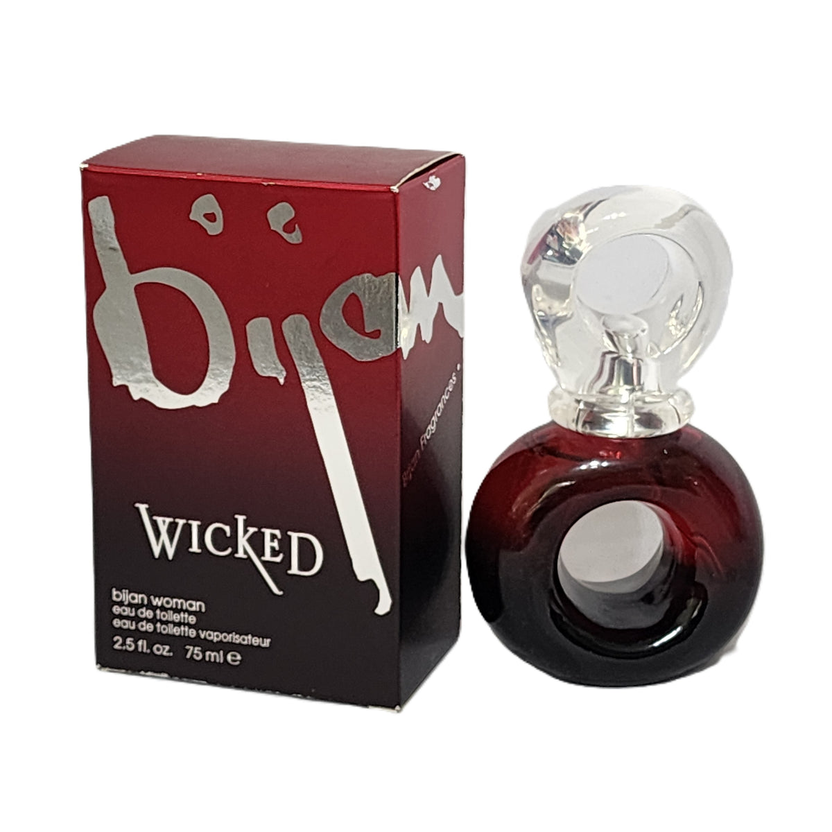 Bijan Wicked by Bijan Women's 75 ml / 2.5 fl oz EDT Spray - New Boxed, No Cellophane