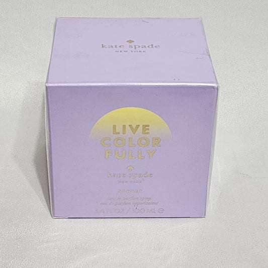 Live Colorfully by Kate Spade for Women 3.4 fl.oz / 100 ml Eau De Parfum Spray