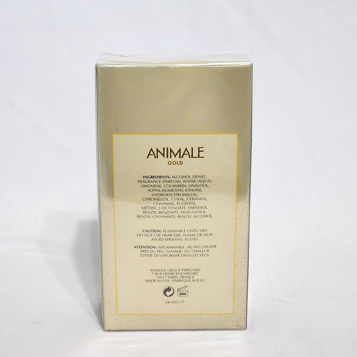 Animale Gold by Animale for men 3.4 fl.oz / 100 ml eau de toilette spray