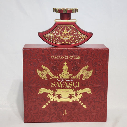 Savasci Warrior Cengiz Coskun Pour Femme by J. Junaid Jamshed Fragrance of War 3.4 fl.oz / 100 ml eau de parfum spray