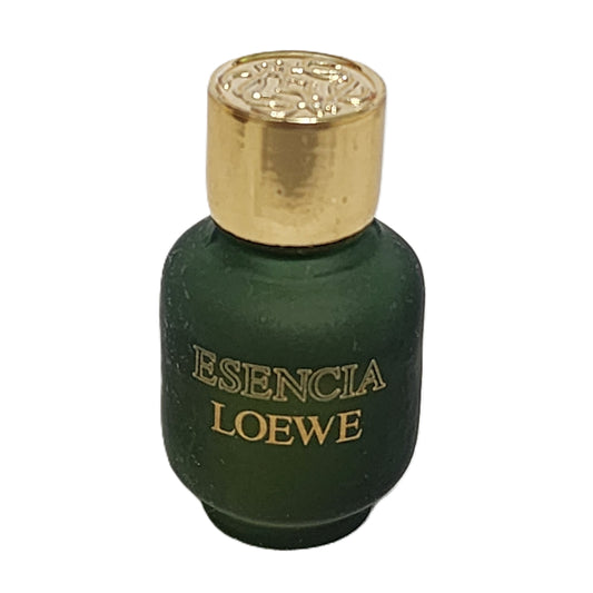 🇪🇸 VINTAGE & Ultra-Rare: Loewe Esencia Pour Homme EDT Splash 0.17 fl.oz / 5 ml Miniature | Old Packaging | Collector's Time Capsule