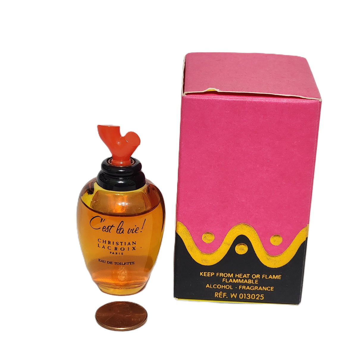 🌸 VINTAGE & RARE: C’est la Vie! by Christian Lacroix for Women 0.34 oz / 10 ml EDT Splash Mini | Discontinued | 2 Condition Options