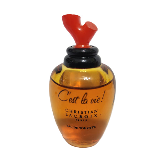 🌸 VINTAGE & RARE: C’est la Vie! by Christian Lacroix for Women 0.34 oz / 10 ml EDT Splash Mini | Discontinued | 2 Condition Options