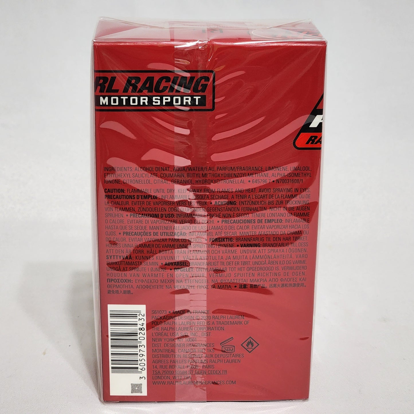 Polo Red Racing Edition by Ralph Lauren men, 4.2 fl.oz / 125 ml eau de toilette spray