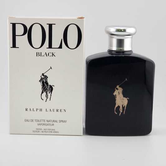 Polo Black by Ralph Lauren for men 4.2 fl.oz / 125 ml eau de toilette spray - WhiteBox