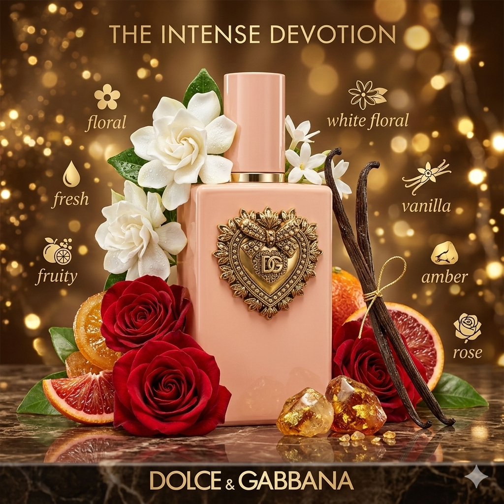Dolce and Gabbana My Devotion Intense  3.3 fl.oz / 100 ml Eau de Parfum Spray - NoBox