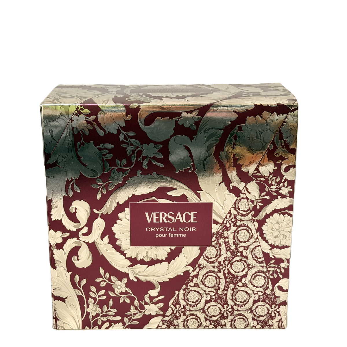 🔮 RARE: Versace Crystal Noir for Women | 3 Options | 0.17 oz EDT Mini Splash + 3-Piece Set (1.7 oz EDP) + 4-Piece Set (3.0 oz EDP + Make-Up Case) | Donatella Era | Italian Luxury Feminine