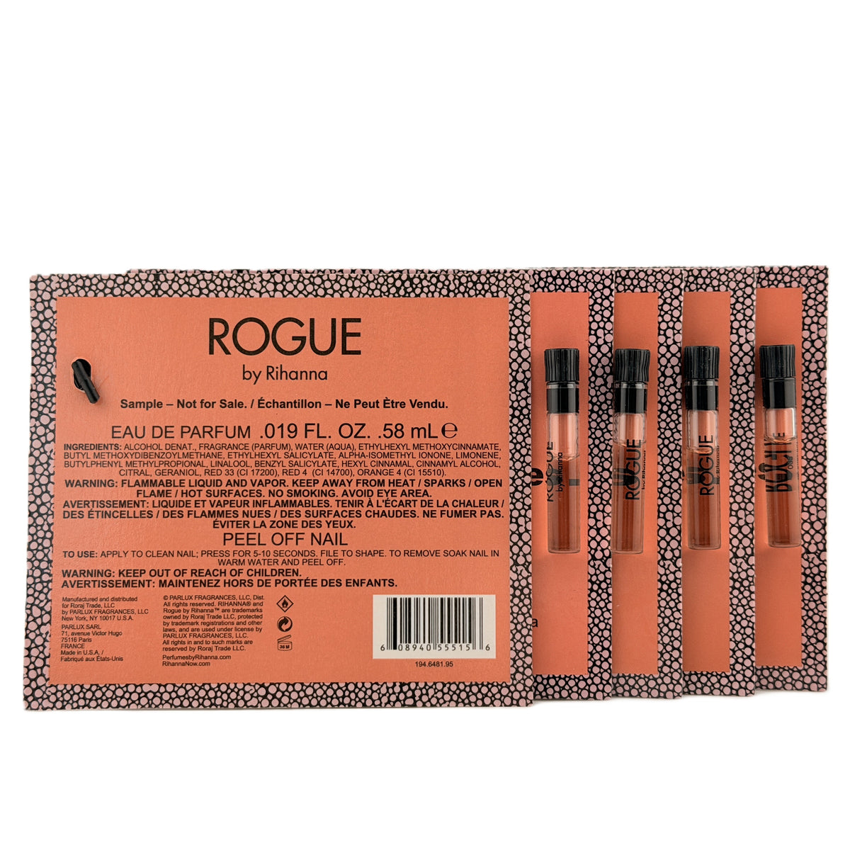 🔴 RARE & DISCONTINUED: Rogue by Rihanna for Women | 4 Options | 4.2 oz EDP (Sealed & No-Cap) + 0.50 oz EDP + Sample Card | Dark Woody Floral | Actual Images!