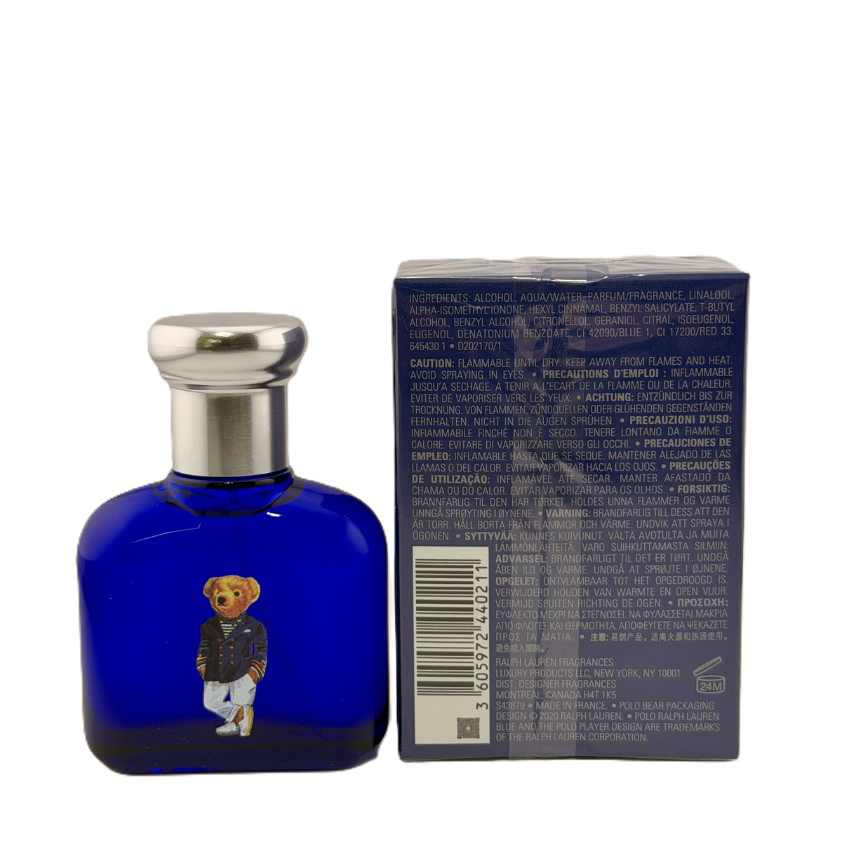 Polo Blue Bear Edition Ralph Lauren Men EDT Spray – Rare Collectible | Classic & New Versions | 1.36 oz & 4.2 oz