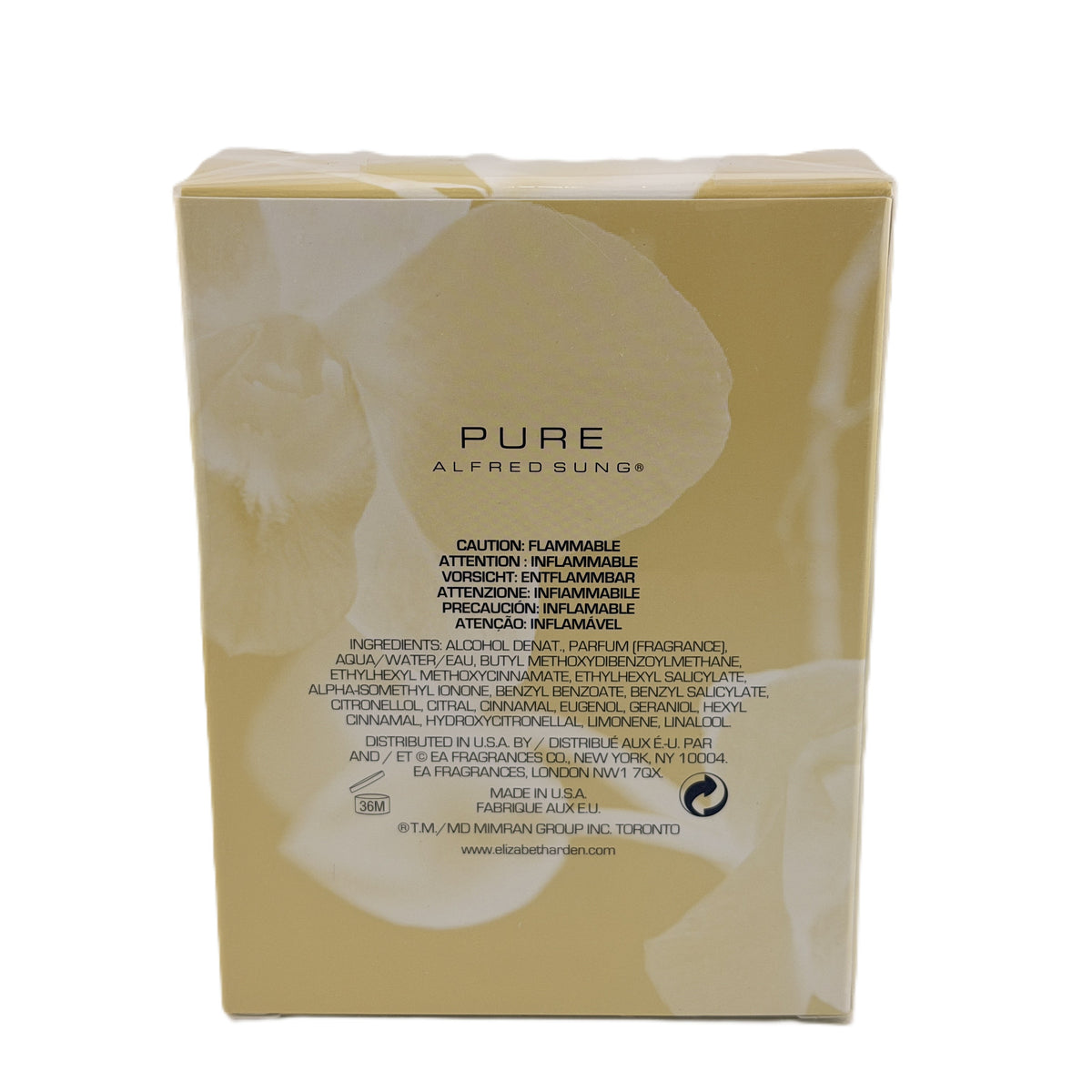 Pure by Alfred Sung Women's 50 ml & 100 ml EDP Spray - Boxed, Tester & Sealed Options