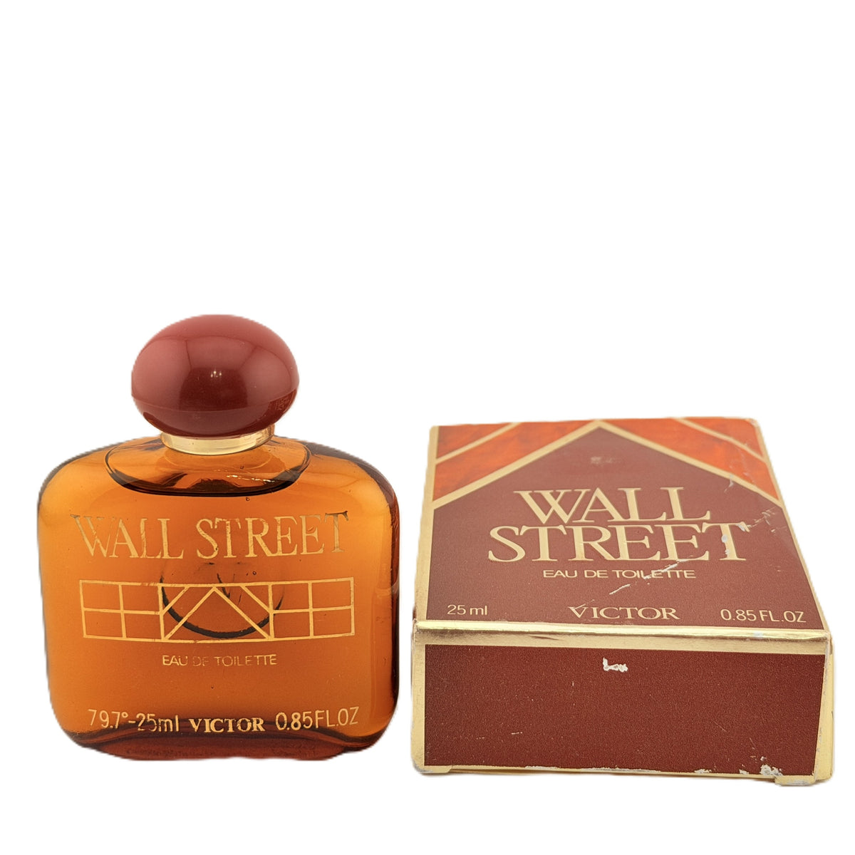 💹 VINTAGE & Ultra-Rare: Wall Street by Victor of Milano 0.85 fl.oz / 25 ml EDT Splash | Unused | Collectible 1980s Italian Masculine