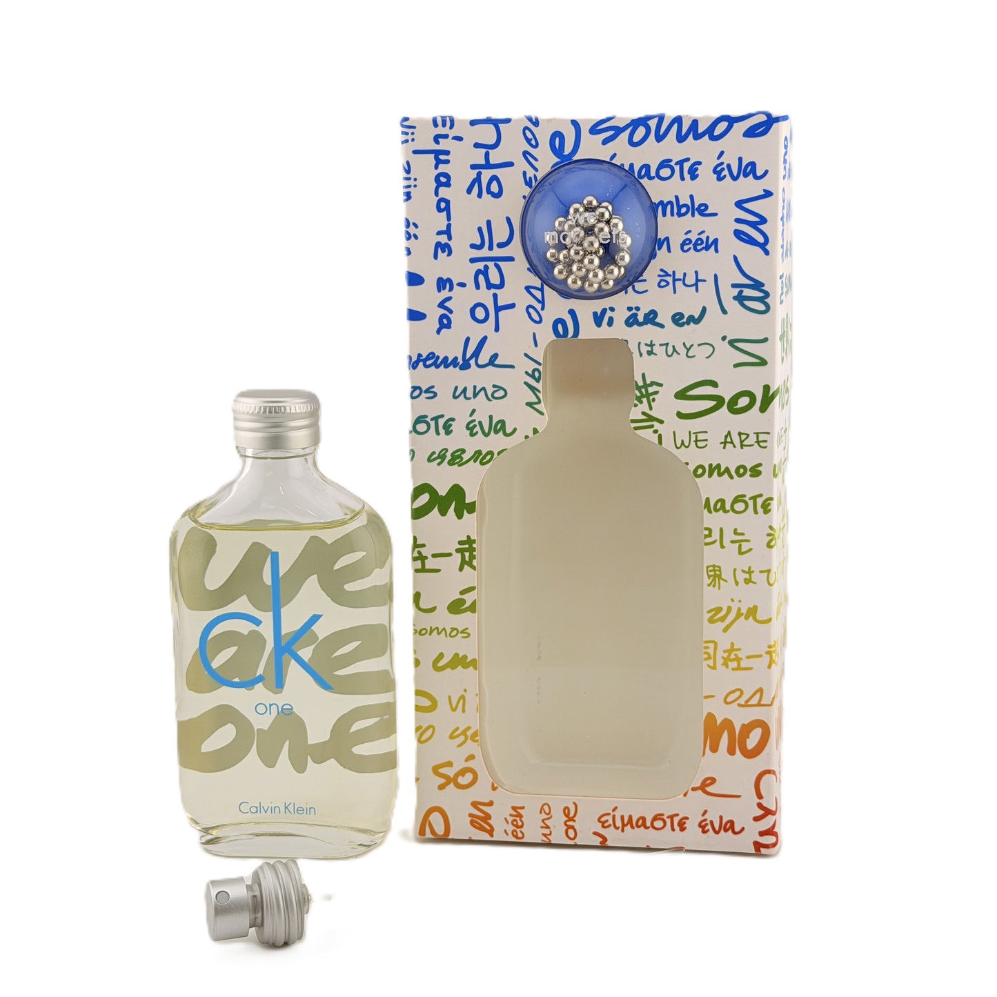 Calvin Klein CK One 2010 Collector's Edition ‘We Magnets’ – Rare Vintage Unisex EDT