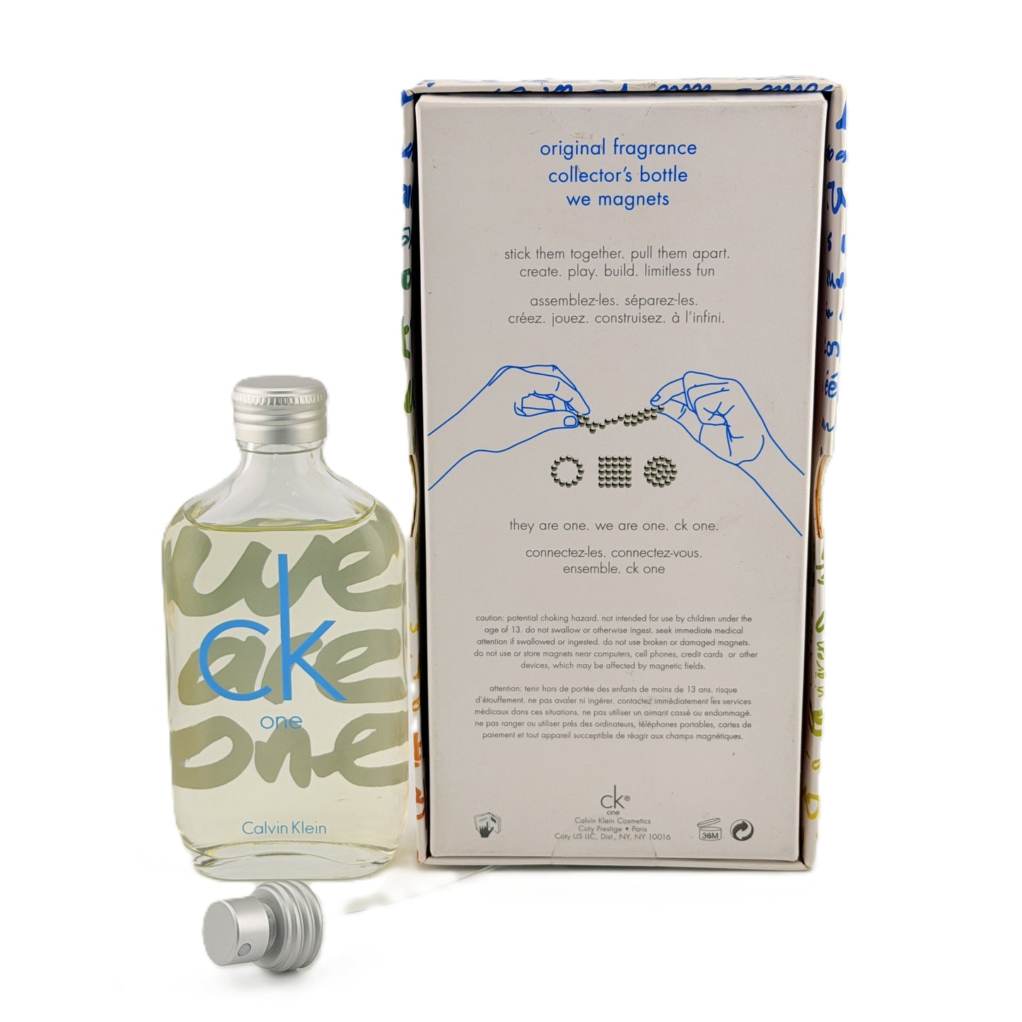 Calvin Klein CK One 2010 Collector's Edition ‘We Magnets’ – Rare Vintage Unisex EDT