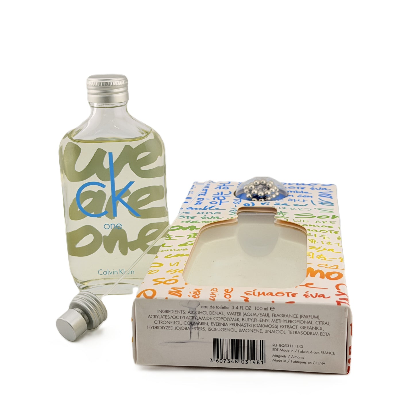 Calvin Klein CK One 2010 Collector's Edition ‘We Magnets’ – Rare Vintage Unisex EDT