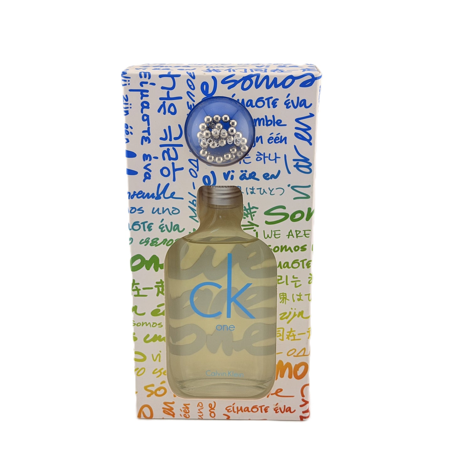 Calvin Klein CK One 2010 Collector's Edition ‘We Magnets’ – Rare Vintage Unisex EDT