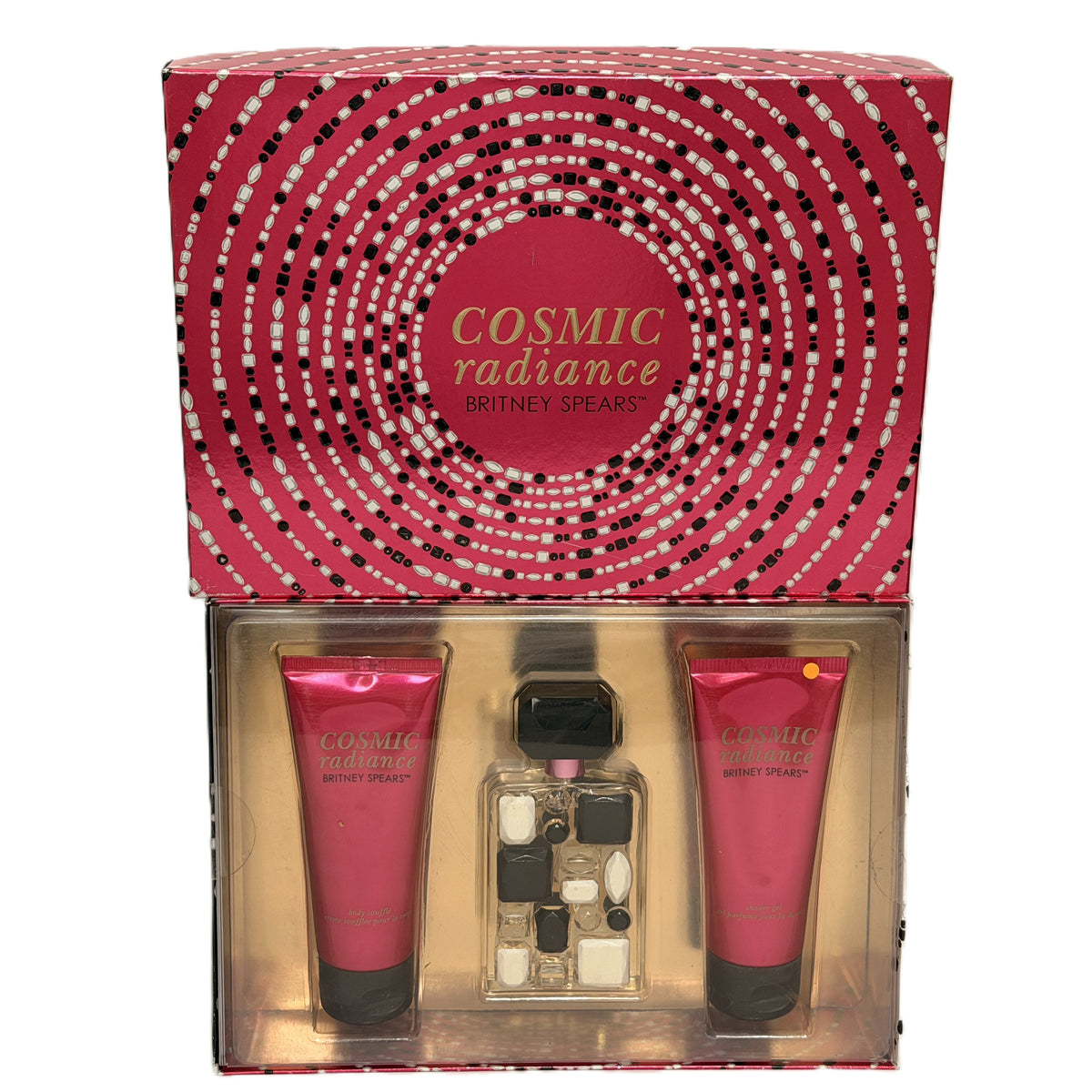 Cosmic Radiance by Britney Spears for Women 3-Piece Gift Set | Vintage Rare | EDP + Body Soufflé + Shower Gel