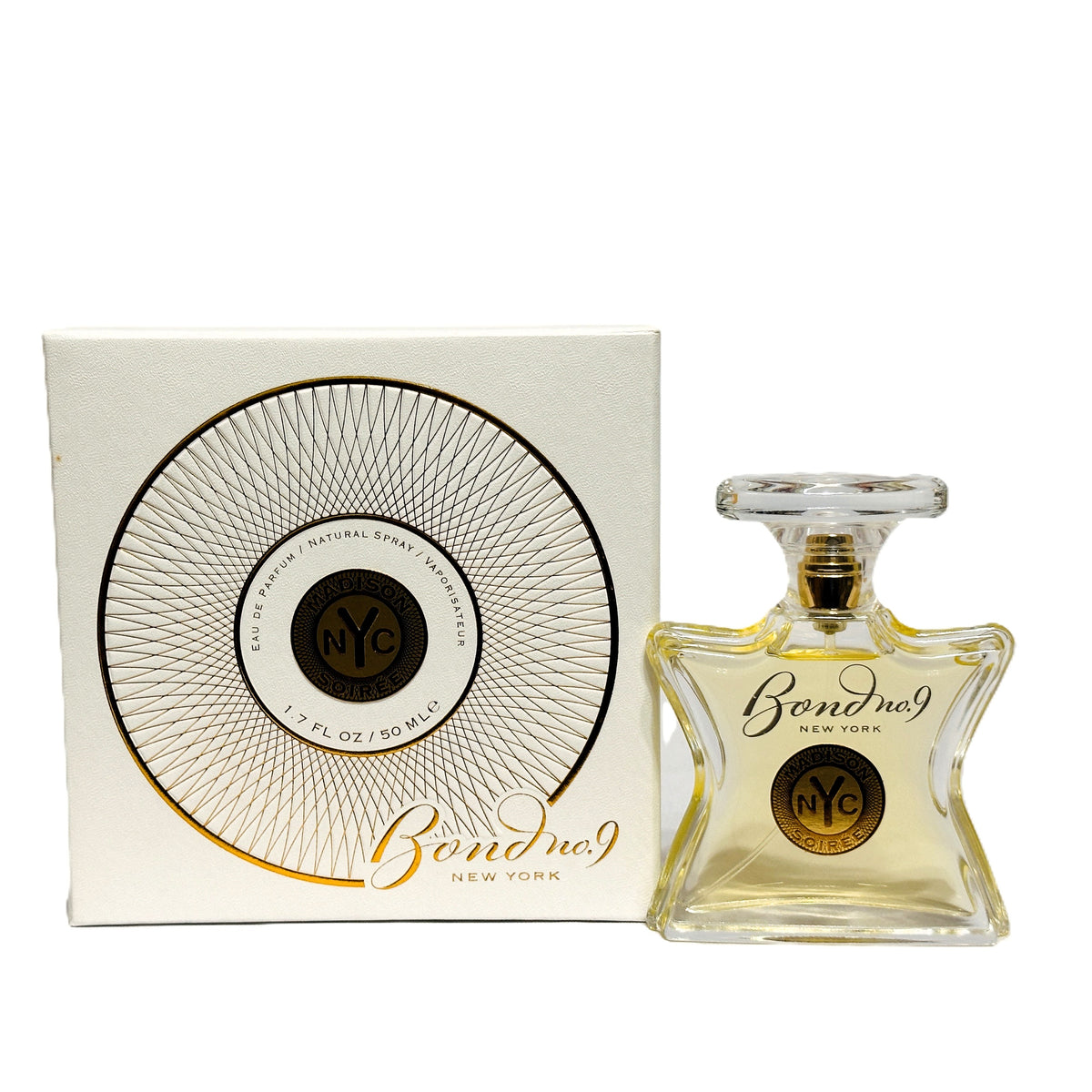 Bond No. 9 Madison Soirée for Women EDP | 1.7 oz & 3.3 oz | Vintage Rare Niche Fragrance