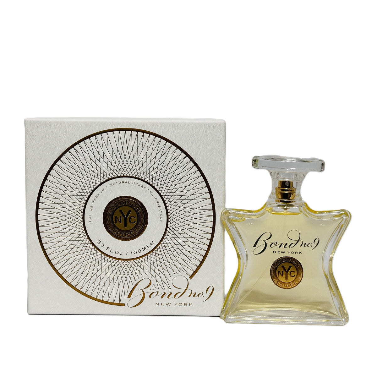 Bond No. 9 Madison Soirée for Women EDP | 1.7 oz & 3.3 oz | Vintage Rare Niche Fragrance