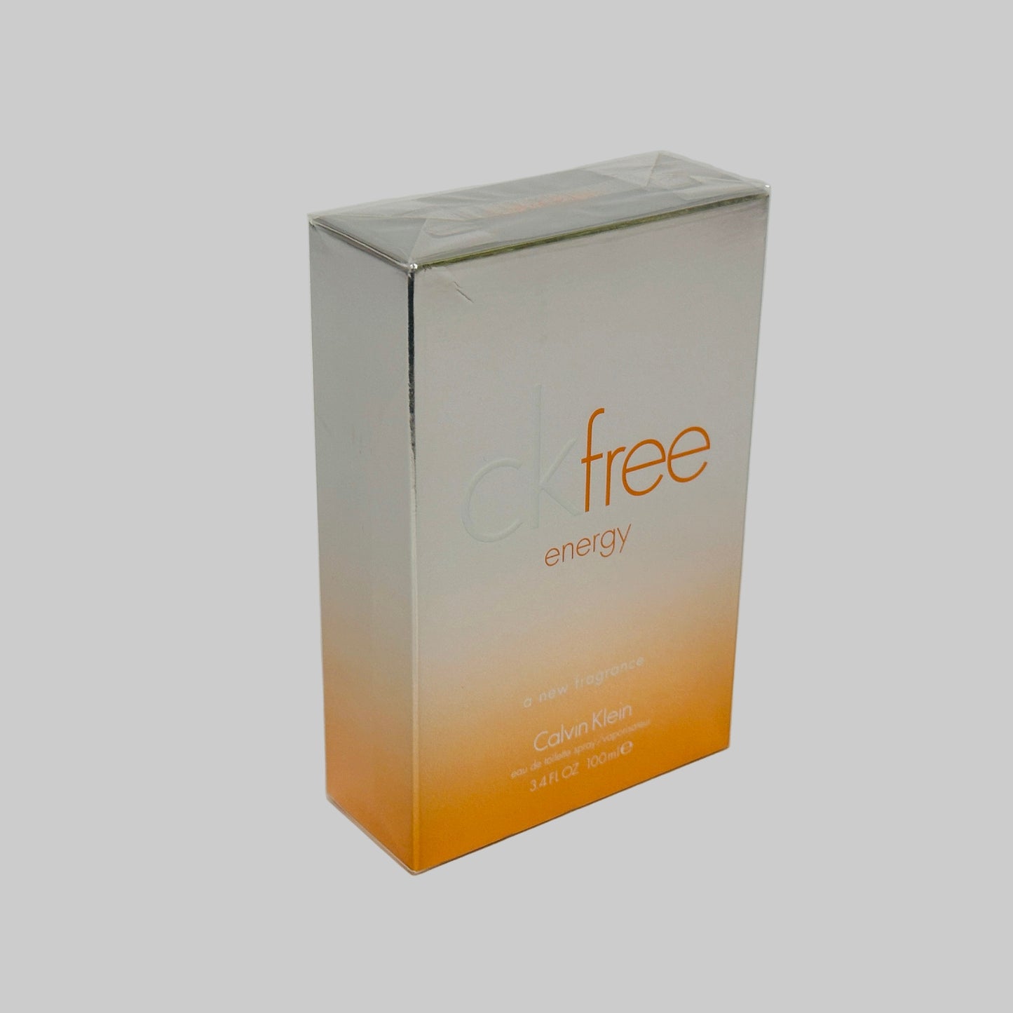 CK FREE ENERGY * Calvin Klein 3.4 oz / 100 ml Eau De Toilette (EDT) Men Cologne