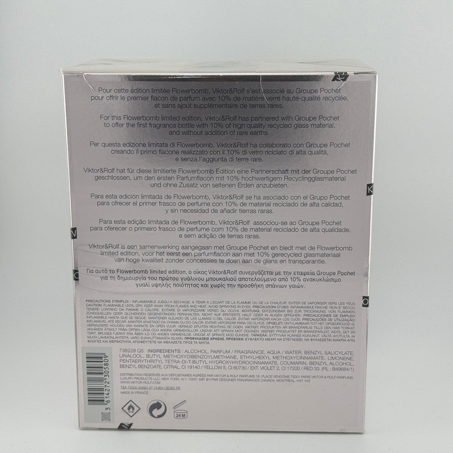 Flowerbomb Limited Edition by Viktor and Rolf for Women 3.4 fl.oz / 100 ml eau de parfum spray