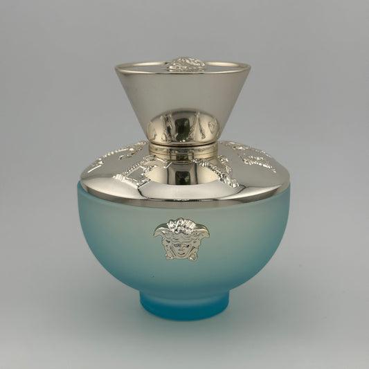 Versace Dylan Turquoise Eau de Toilette Women, 3.4 Oz - protection box